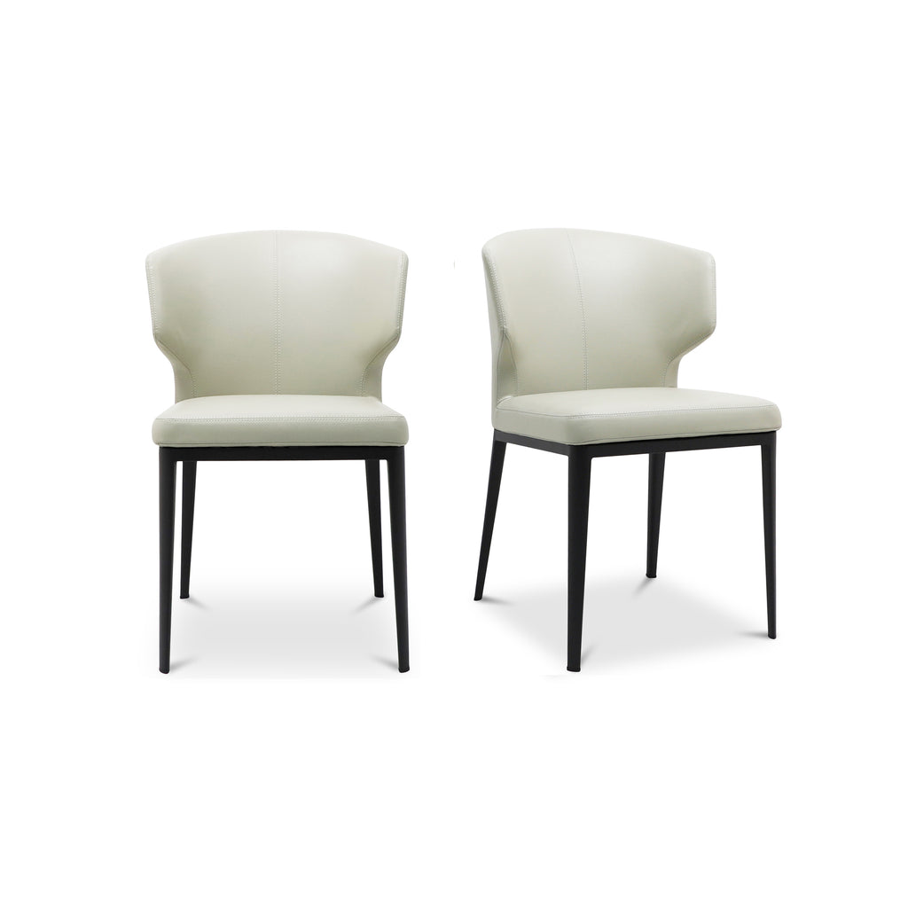 Delaney Dining Chair Beige-Set Of Two | Moe's Furniture - EJ-1018-34