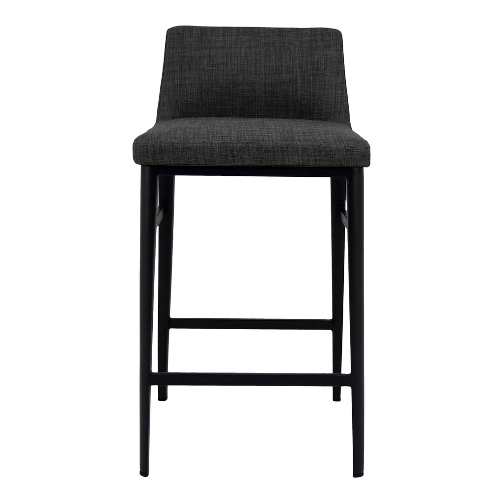 Baron Counter Stool Charcoal | Moe's Furniture - EJ-1031-07