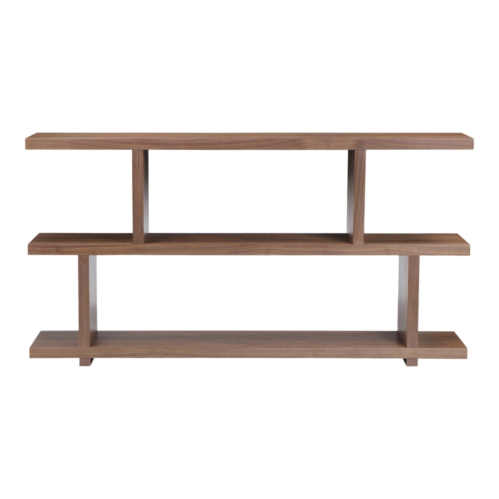 Miri Shelf Small Walnut | Moe's Furniture - ER-1072-03