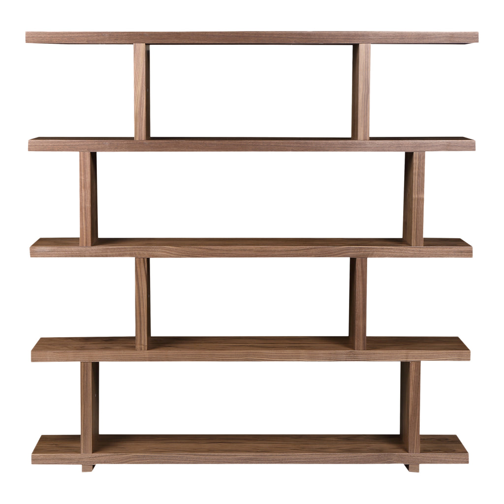 Miri Shelf Large Walnut | Moe's Furniture - ER-1073-03