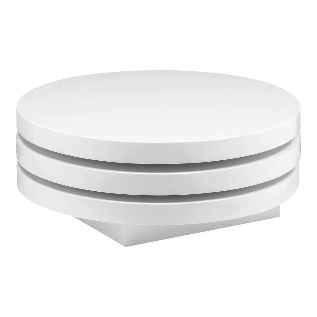 Torno Coffee Table White | Moe's Furniture - ER-1089-18