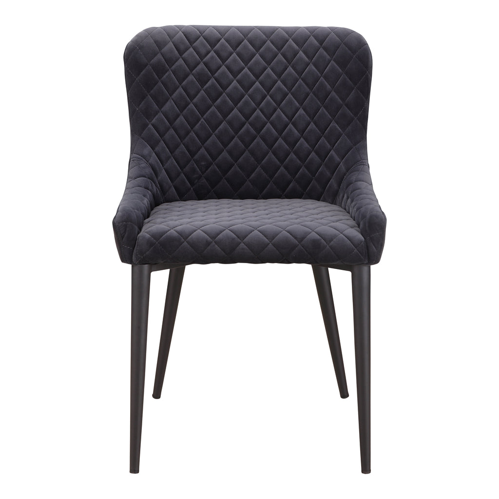 Etta Dining Chair Dark Grey | Moe's Furniture - ER-2047-25