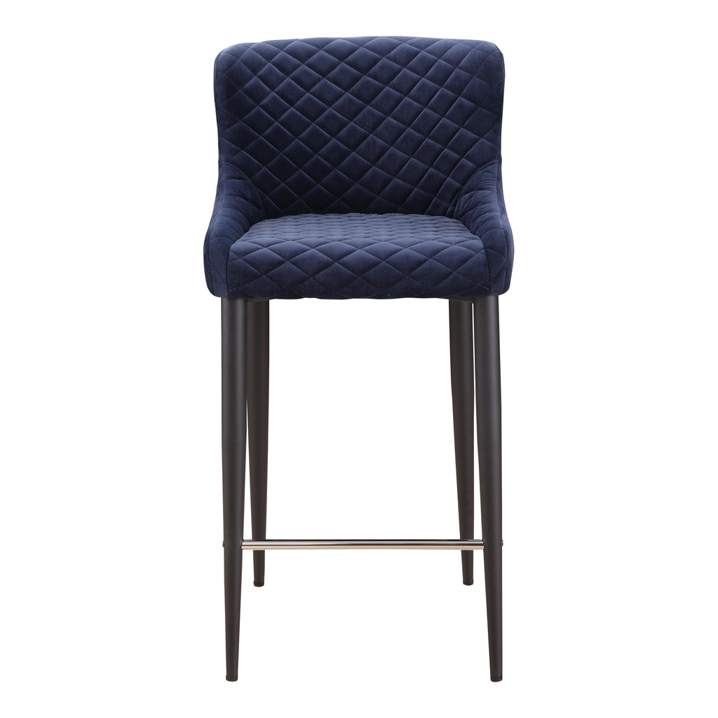 Etta Counter Stool Dark Blue | Moe's Furniture - ER-2048-46