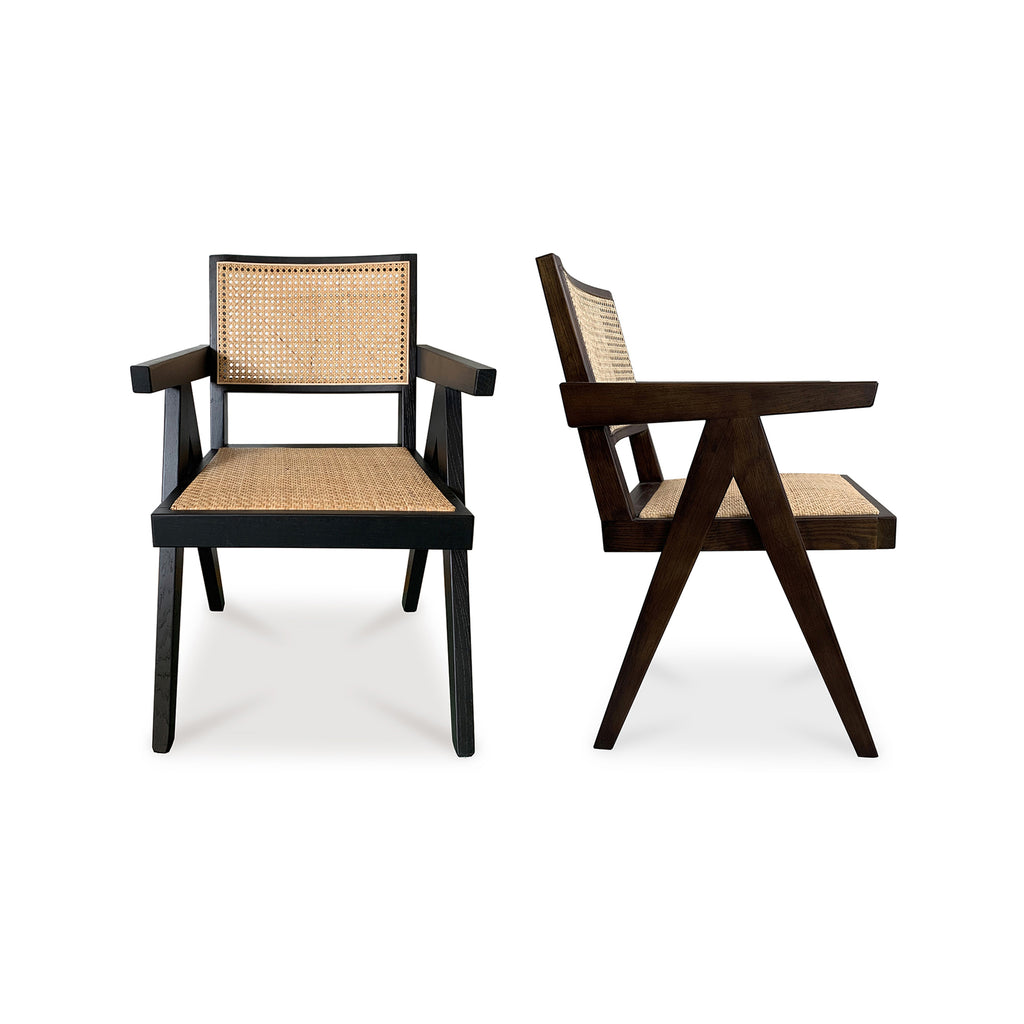 Takashi Chair Dark Brown-Set Of Two | Moe's Furniture - FG-1022-20