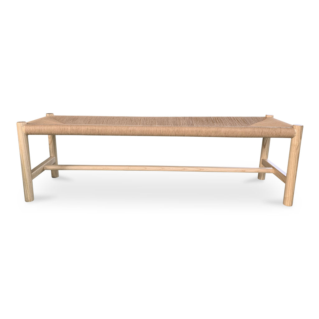 Hawthorn Bench Small Natural | Moe's Furniture - FG-1027-24