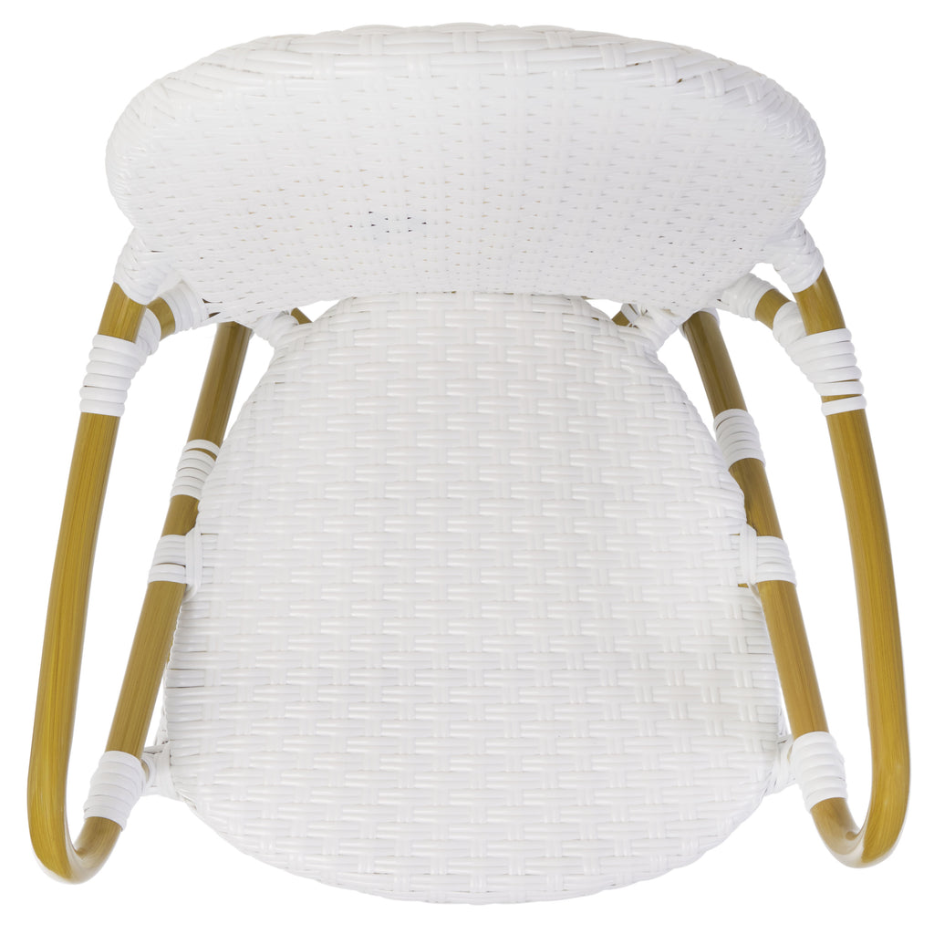 Safavieh Hooper Indoor/Outdoor Stacking Armchair - White (Set of 2)