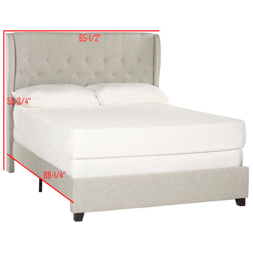 Safavieh Blanchett Bed - Grey