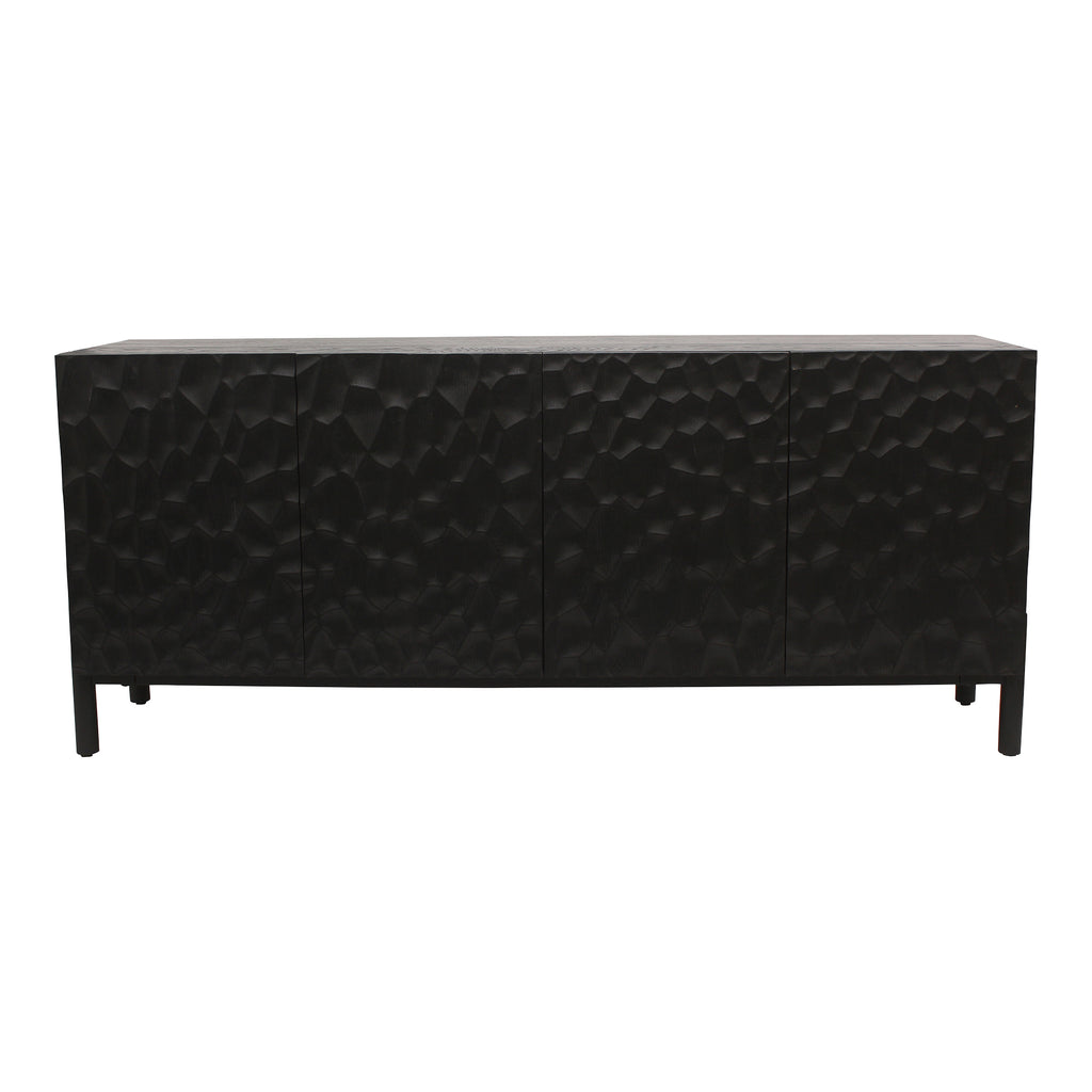 Misaki Oak Sideboard Black | Moe's Furniture - GZ-1152-02