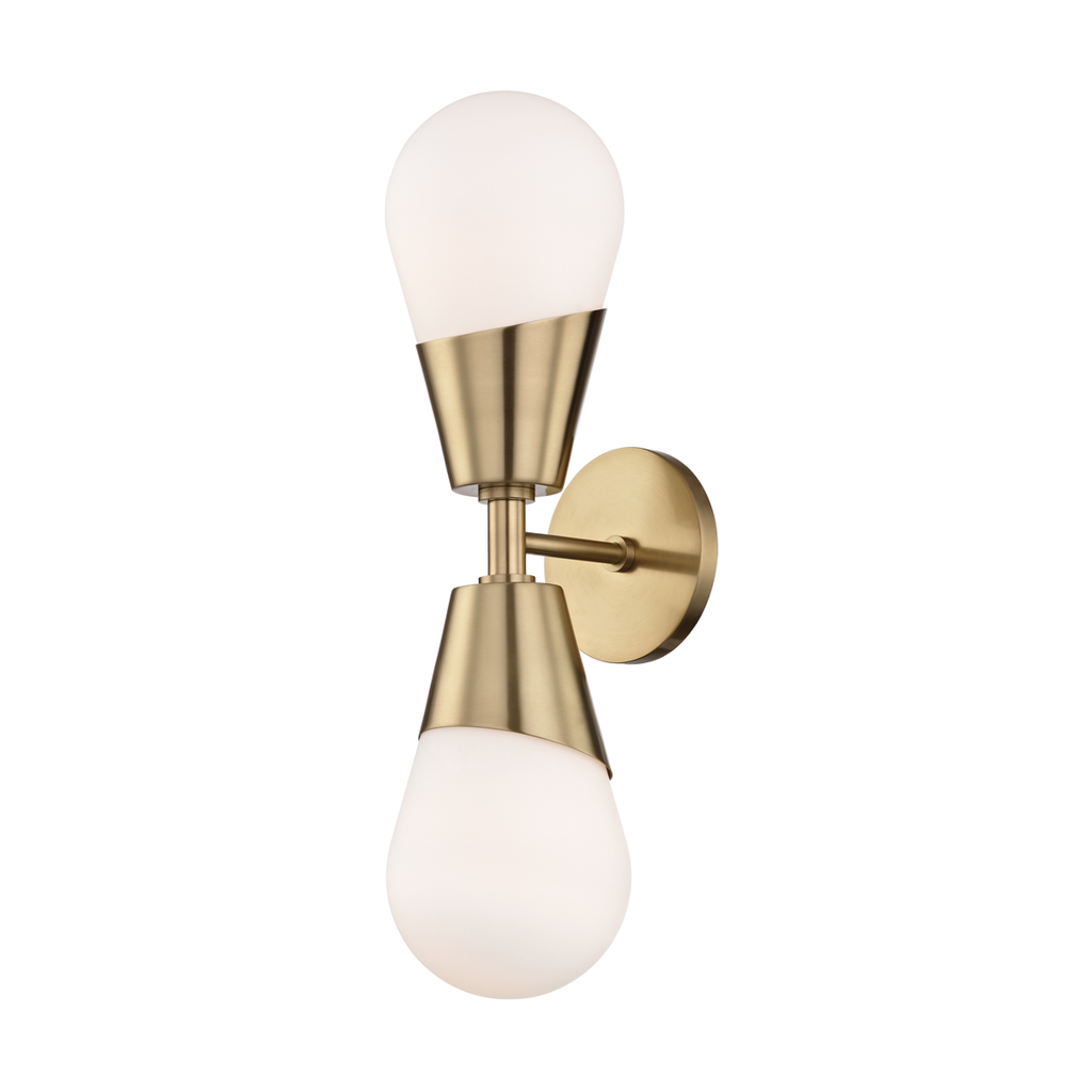 Cora Wall Sconce | Mitzi Lighting - H101102-AGB