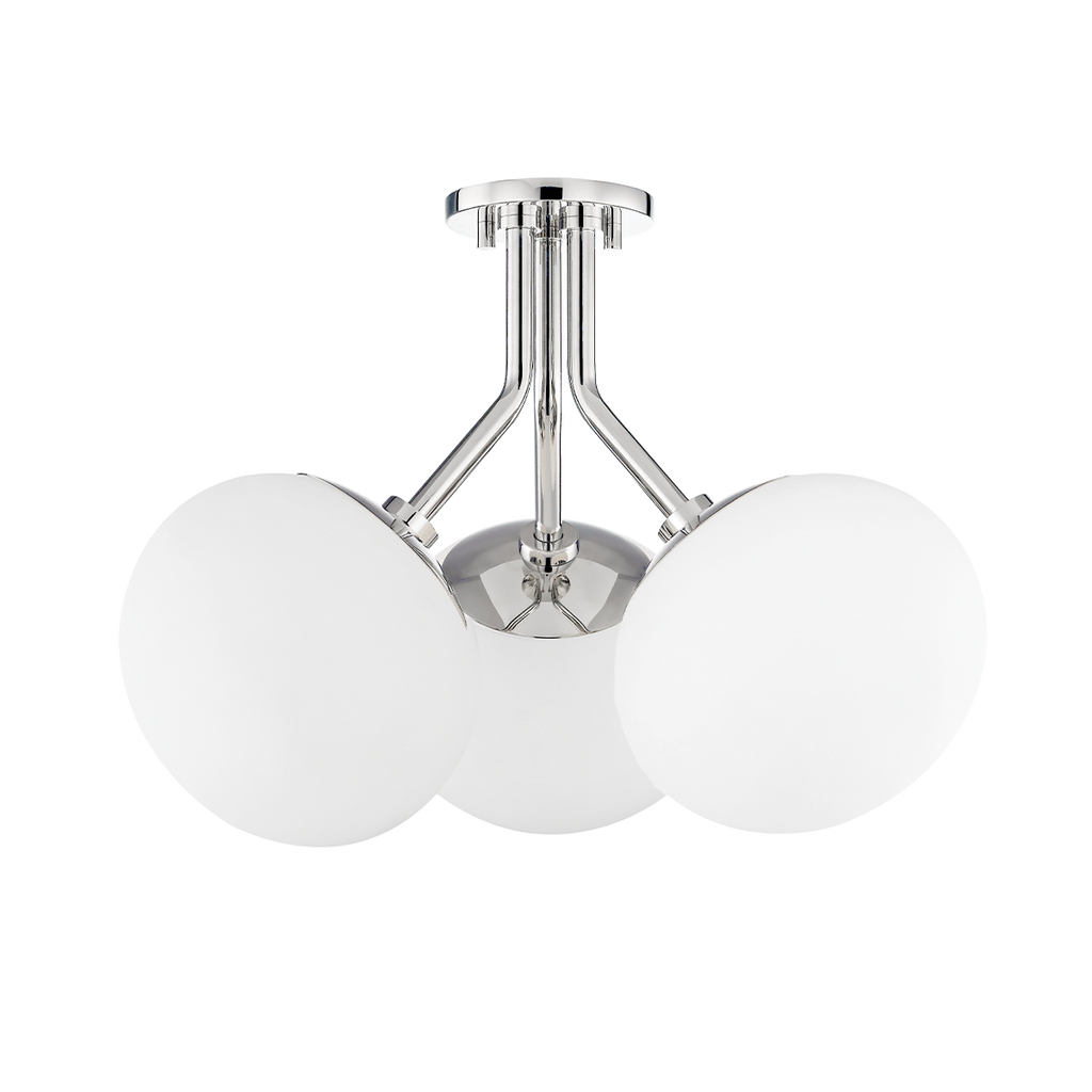 Estee Semi Flush | Mitzi Lighting - H134603-PN