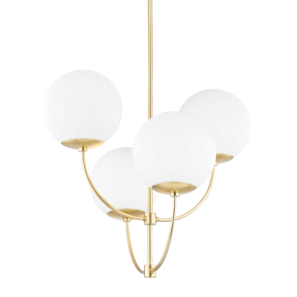 Carrie Chandelier | Mitzi Lighting - H160804-AGB