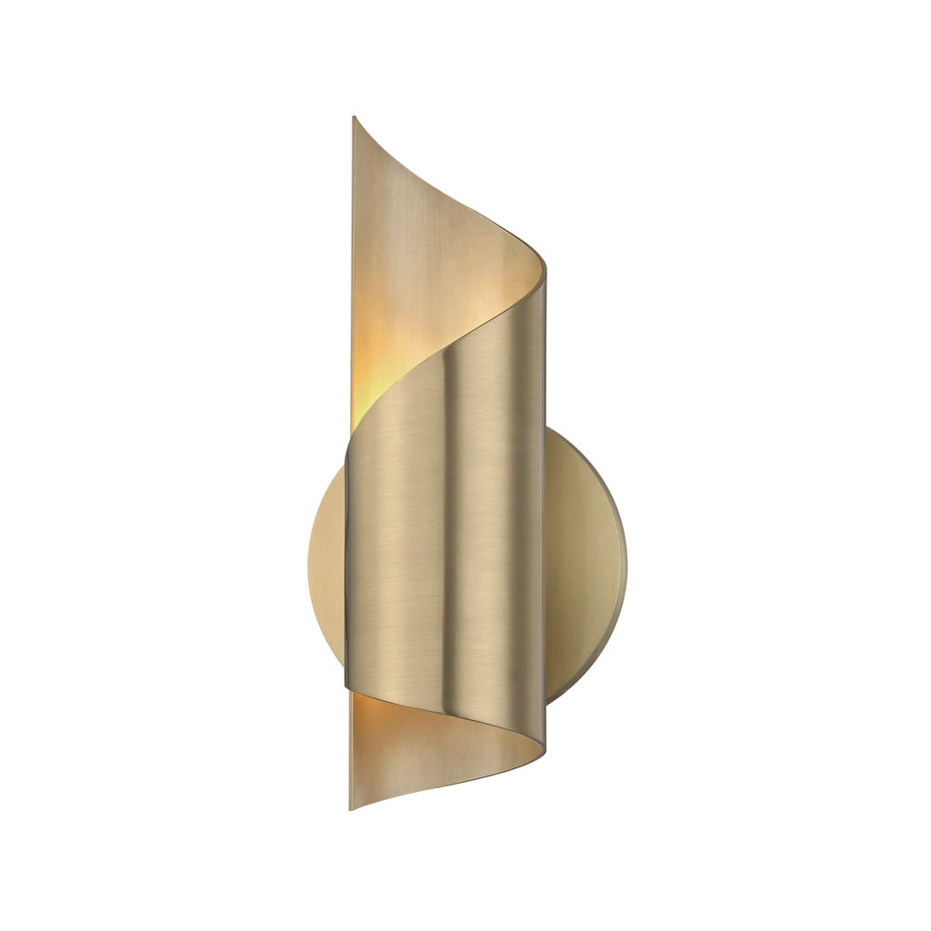 Evie Wall Sconce | Mitzi Lighting - H161101-AGB