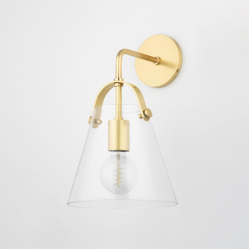 Karin Wall Sconce | Mitzi Lighting - H162101-AGB