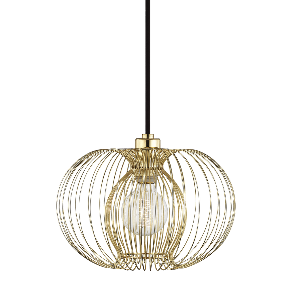 Jasmine Pendant | Mitzi Lighting - H181701S-PB