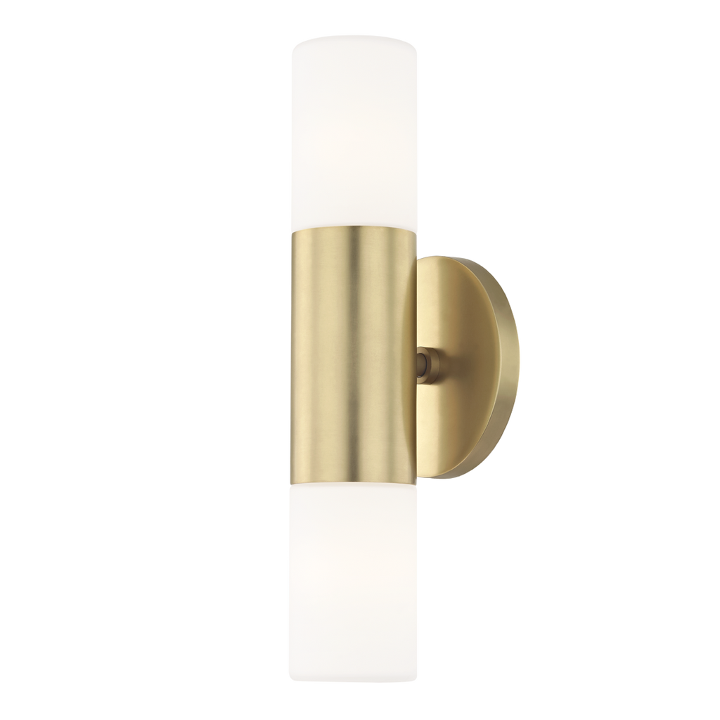 Lola Wall Sconce | Mitzi Lighting - H196102-AGB