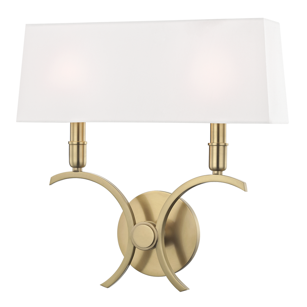 Gwen Wall Sconce | Mitzi Lighting - H212102L-AGB