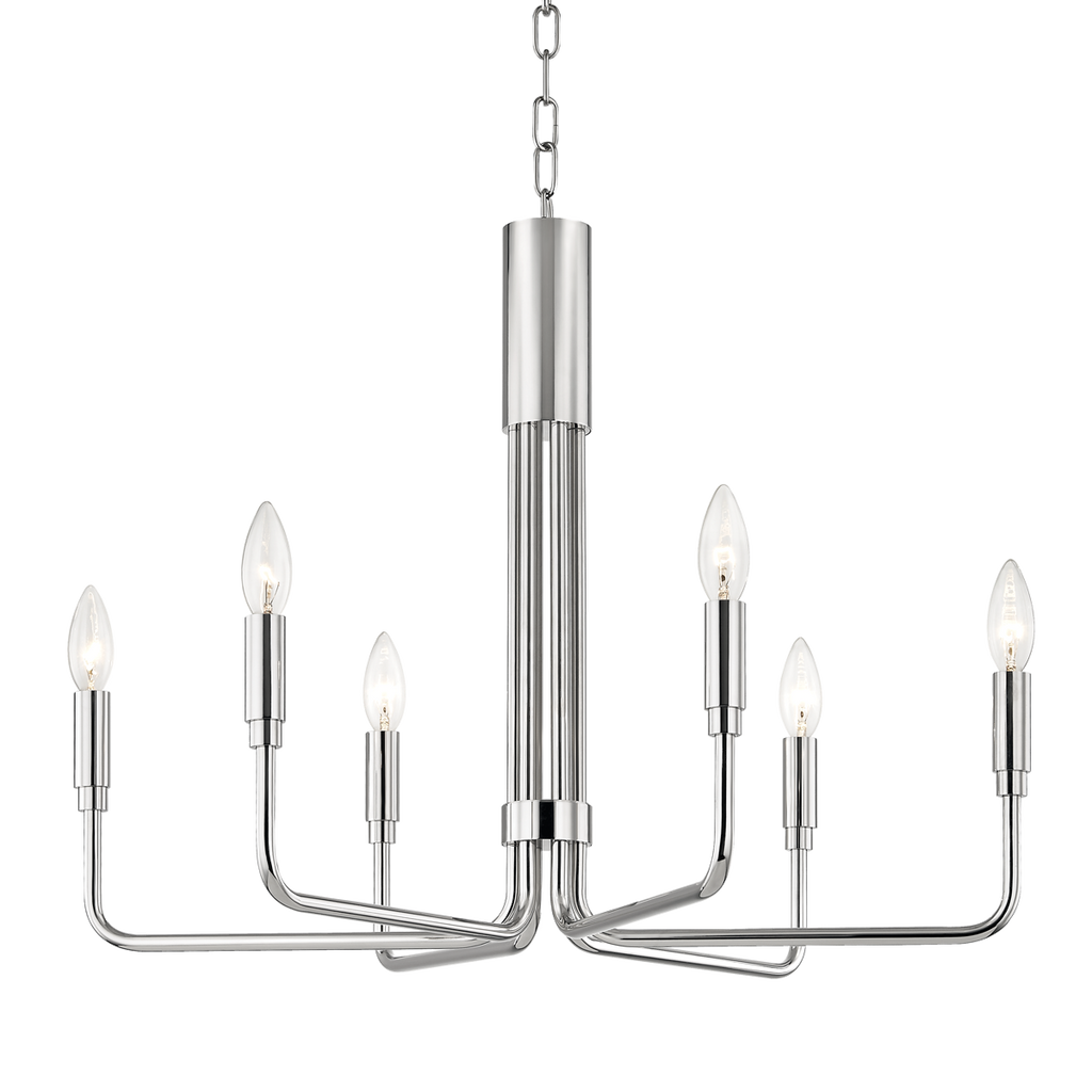 Brigitte Chandelier | Mitzi Lighting - H261806-PN