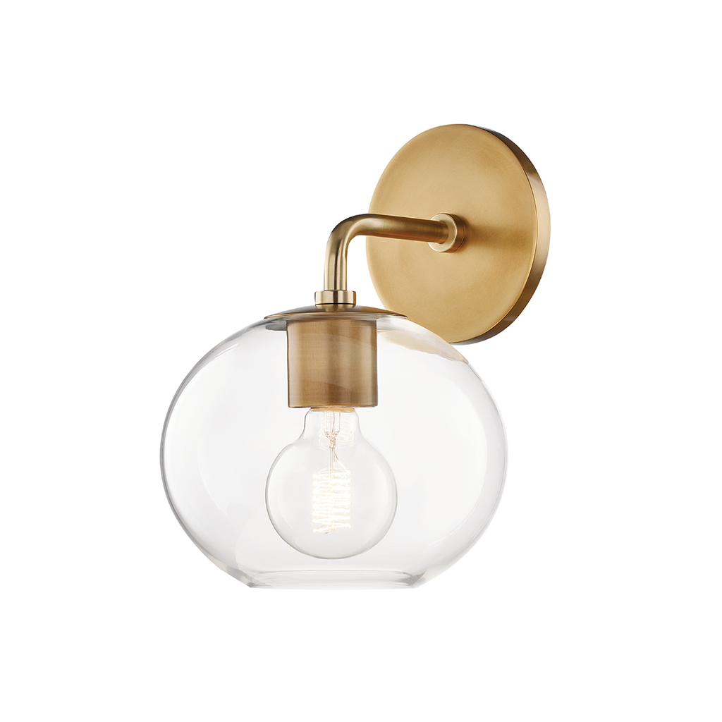 Margot Wall Sconce | Mitzi Lighting - H270101-AGB