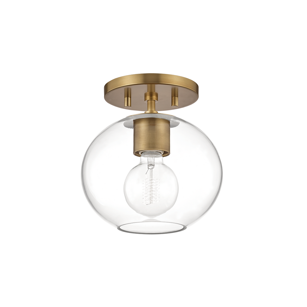 Margot Semi Flush | Mitzi Lighting - H270601-AGB