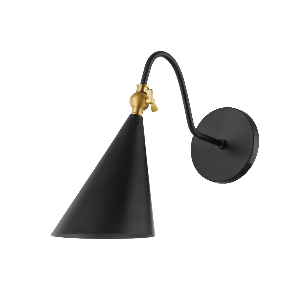 Lupe Wall Sconce | Mitzi Lighting - H285101-AGB