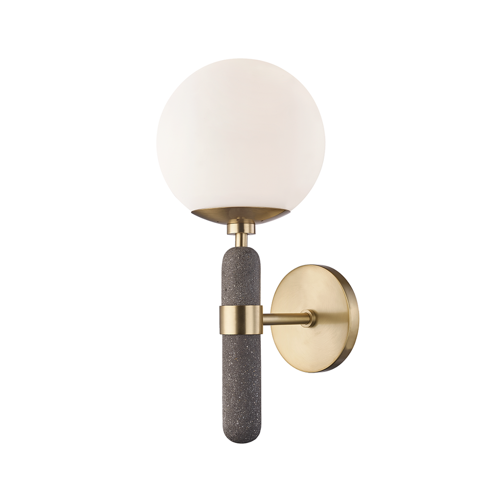 Brielle Wall Sconce | Mitzi Lighting - H289101-AGB