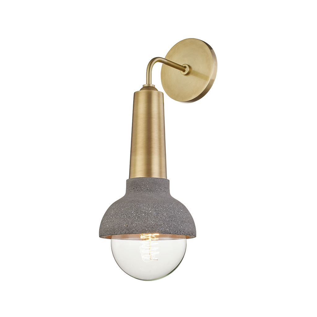 Macy Wall Sconce | Mitzi Lighting - H304101-AGB