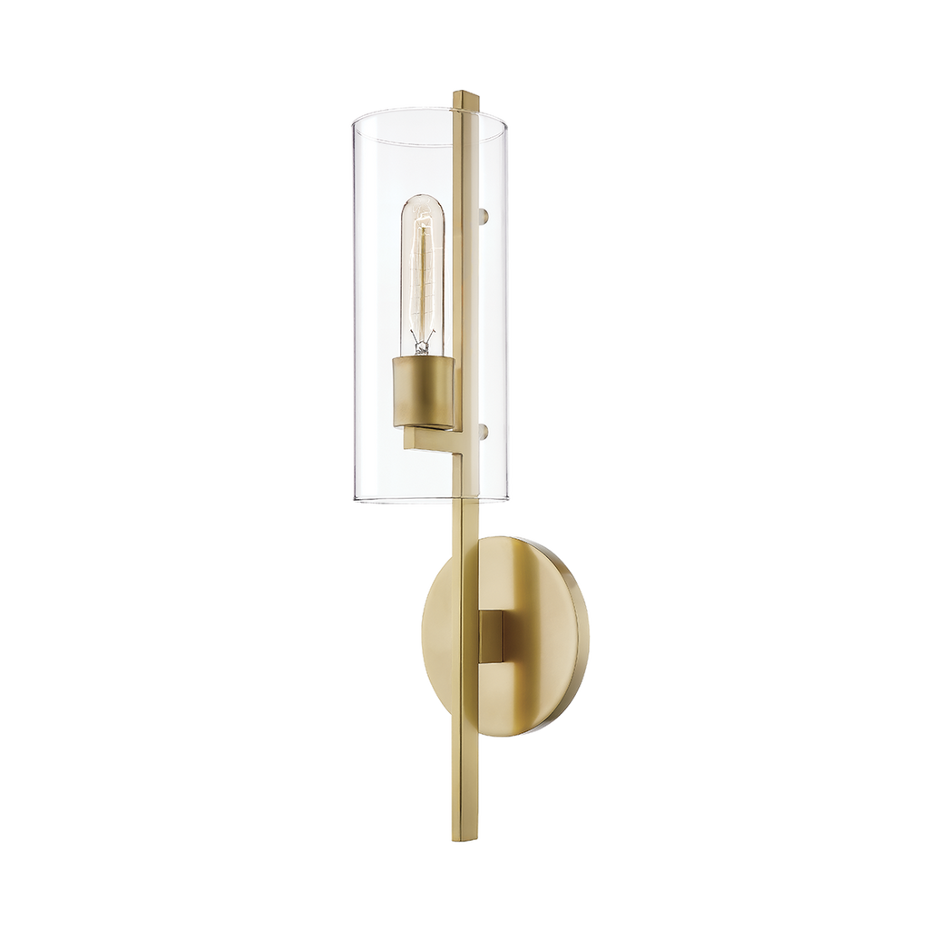 Ariel Wall Sconce | Mitzi Lighting - H326101-AGB