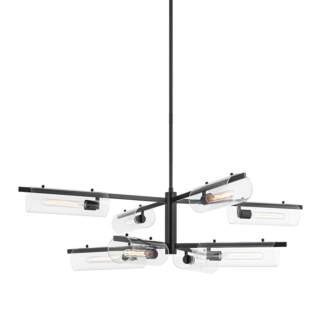 Ariel Chandelier | Mitzi Lighting - H326808-SBK