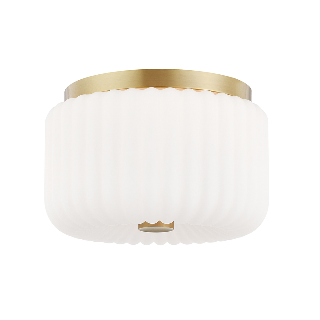 Lydia Flush Mount | Mitzi Lighting - H340502-AGB