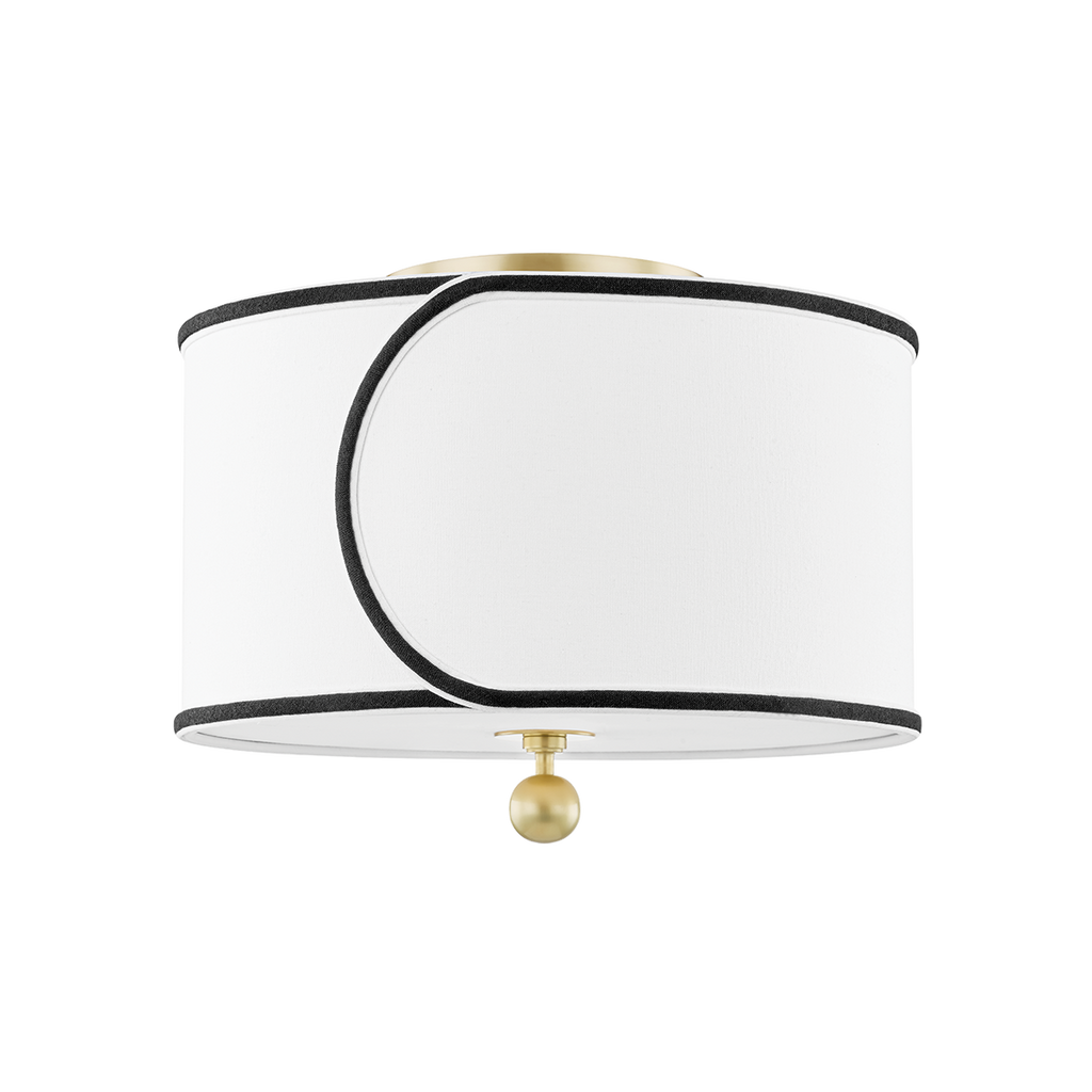 Zara Semi Flush | Mitzi Lighting - H381602-AGB