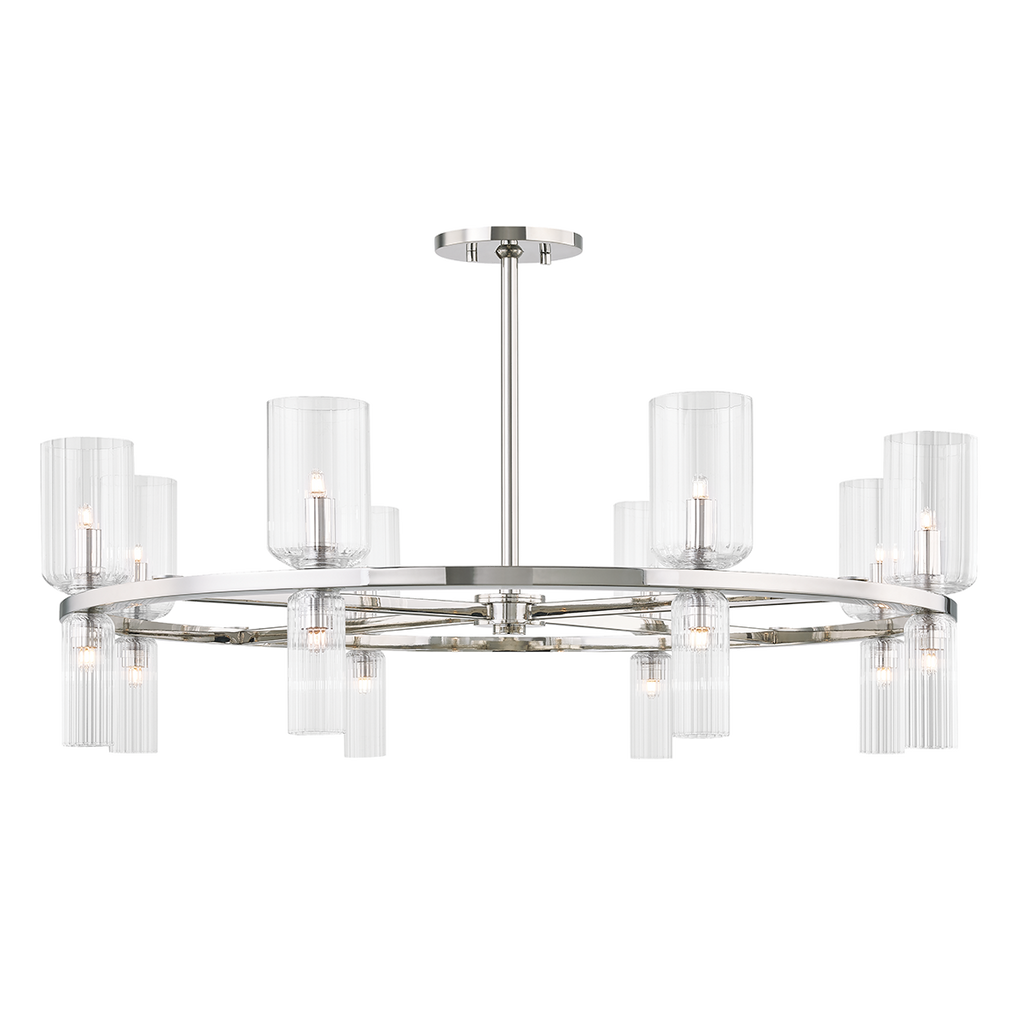 Tabitha Chandelier | Mitzi Lighting - H384816-PN