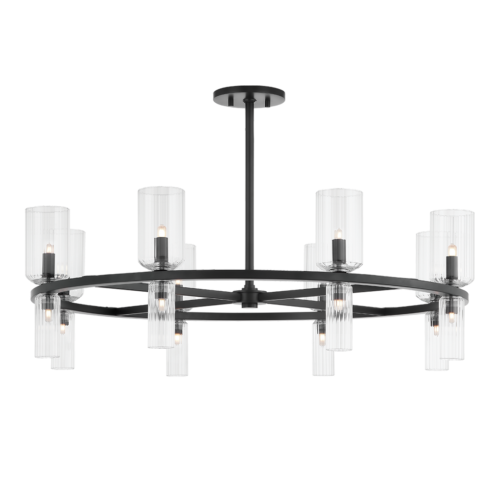 Tabitha Chandelier | Mitzi Lighting - H384816-SBK