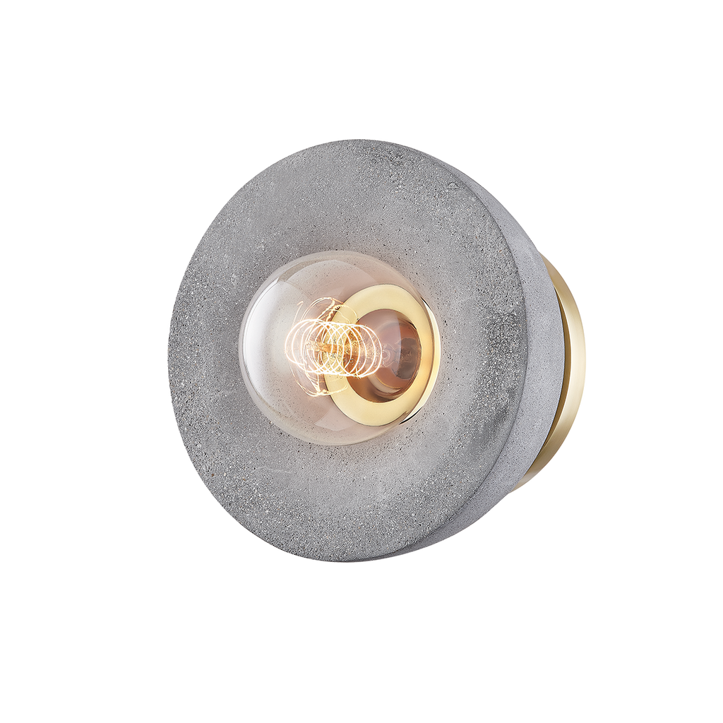 Poppy Flush Mount | Mitzi Lighting - H400501-AGB