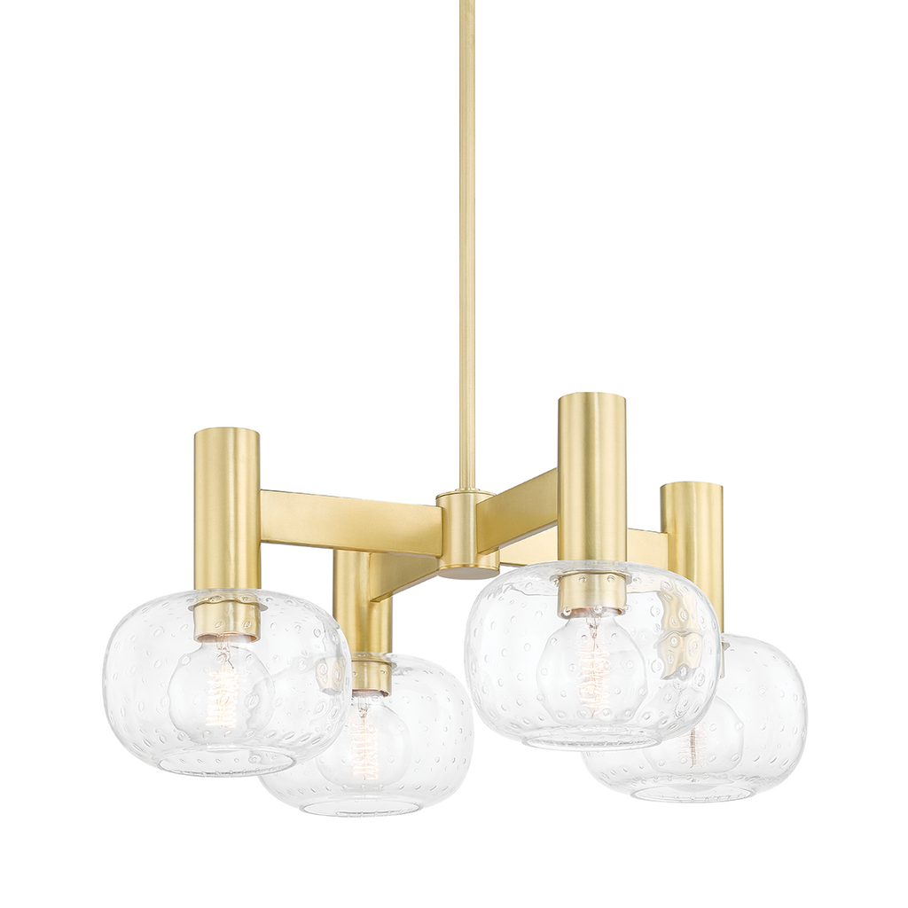 Harlow Chandelier | Mitzi Lighting - H403804-AGB