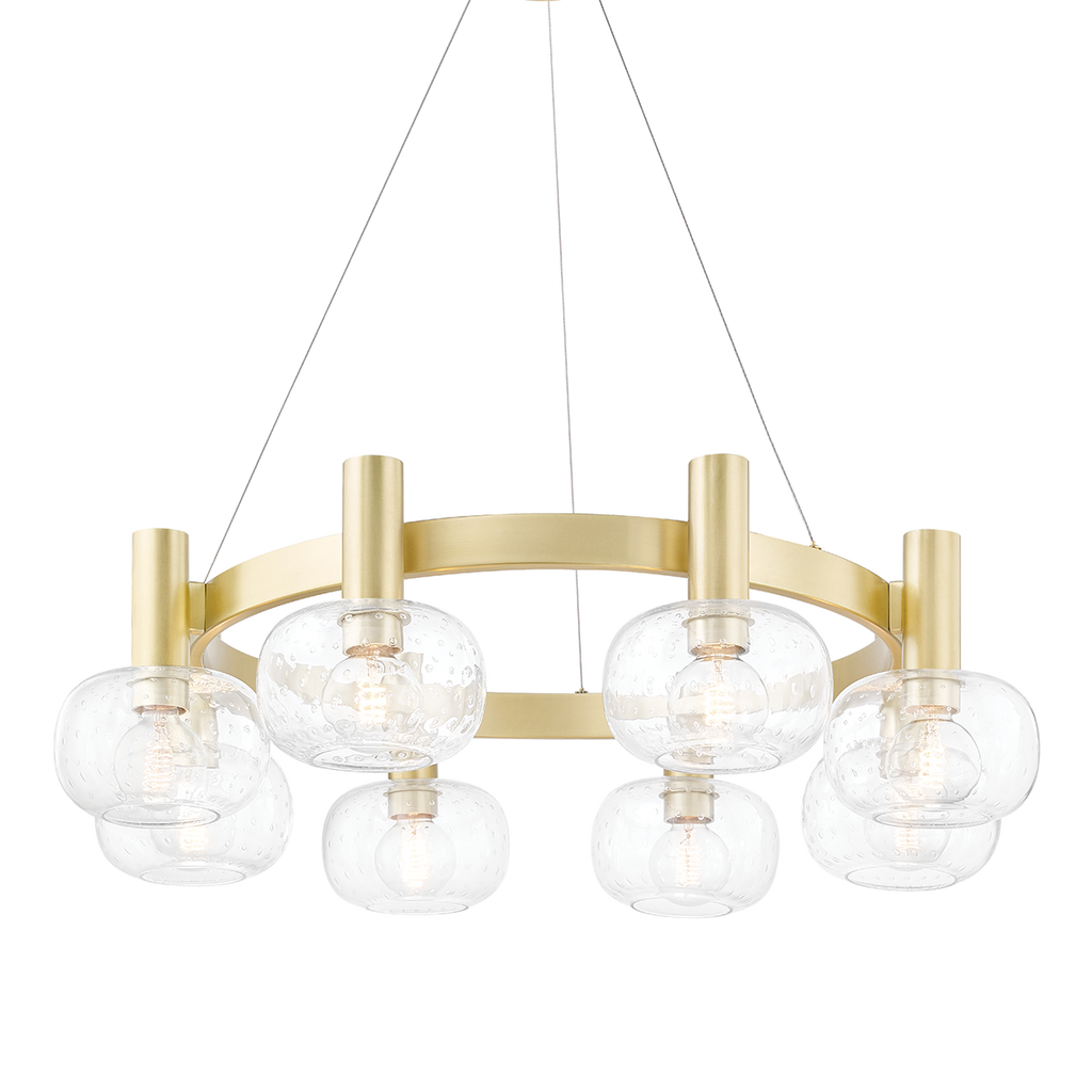 Harlow Chandelier | Mitzi Lighting - H403808-AGB