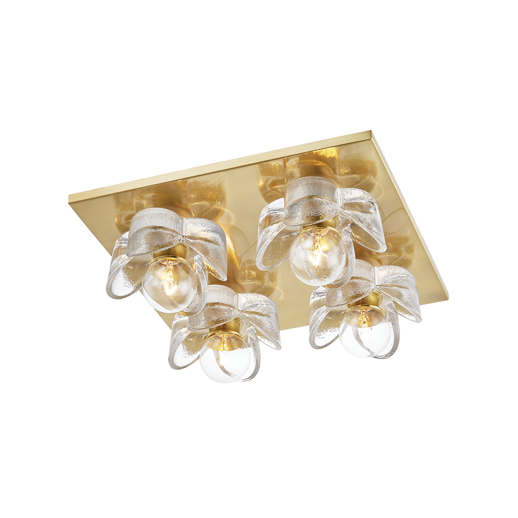 Shea Flush Mount | Mitzi Lighting - H410504-AGB