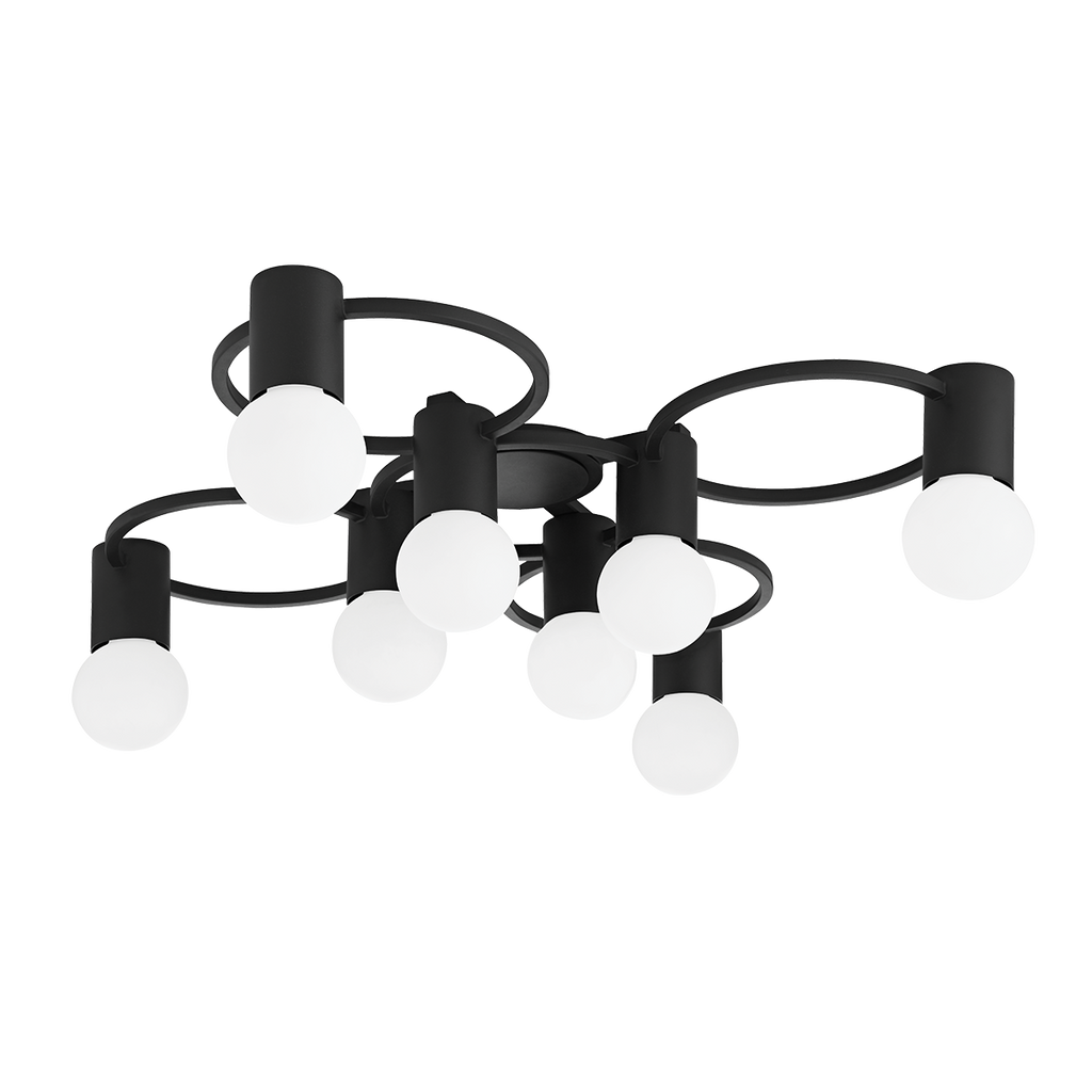 Hope Semi Flush | Mitzi Lighting - H413608-TBK