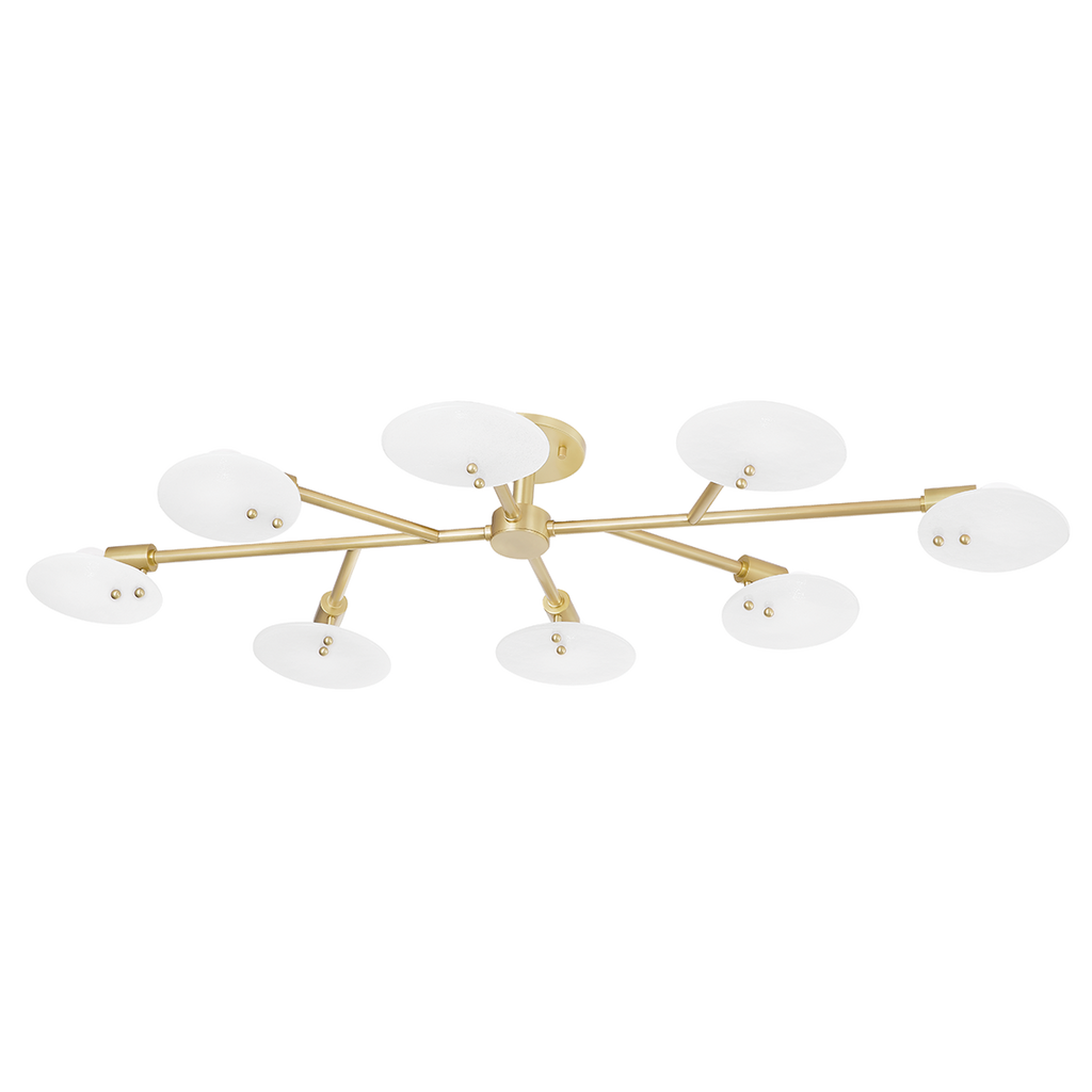 Giselle Semi Flush | Mitzi Lighting - H428608-AGB