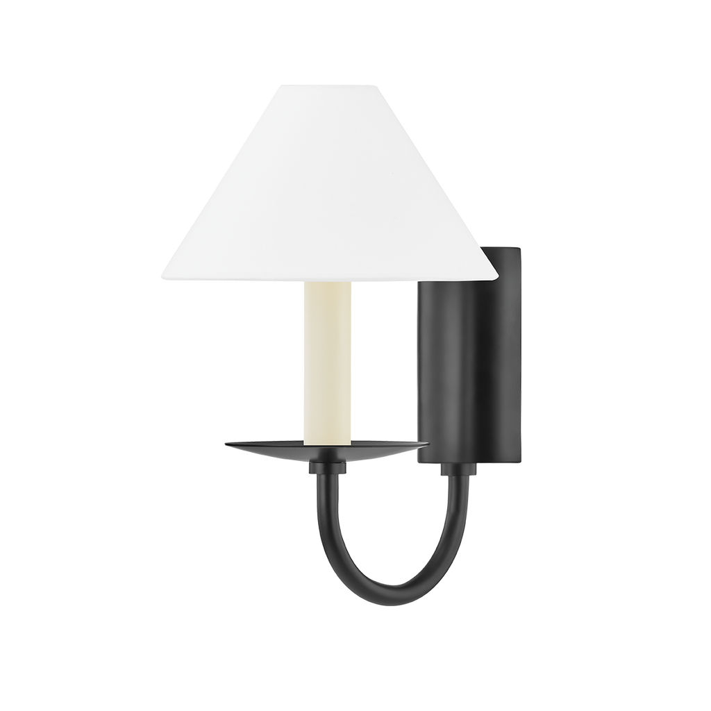 Lenore Wall Sconce | Mitzi Lighting - H464101-SBK