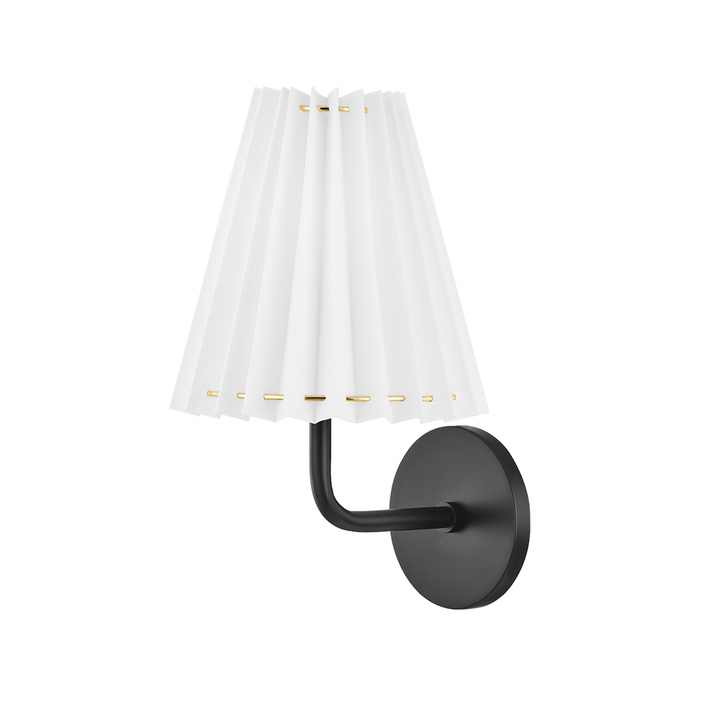 Demi Wall Sconce | Mitzi Lighting - H476101A-SBK