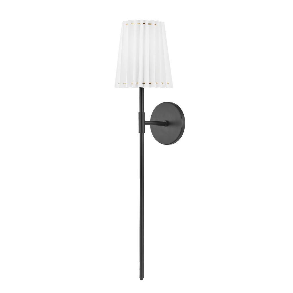 Demi Wall Sconce | Mitzi Lighting - H476101B-SBK