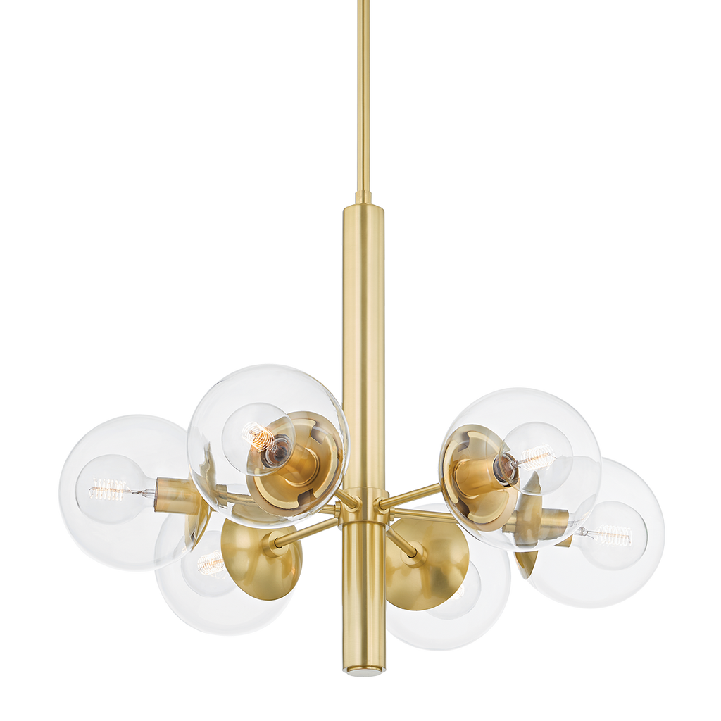 Meadow Chandelier | Mitzi Lighting - H503806-AGB