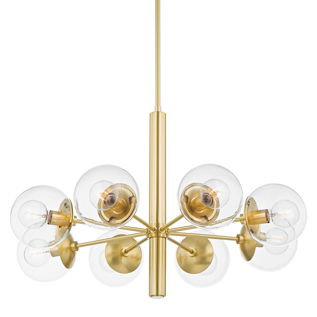 Meadow Chandelier | Mitzi Lighting - H503808-AGB