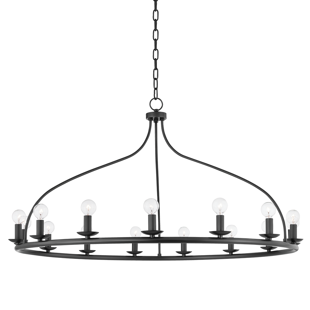 Kendra Chandelier | Mitzi Lighting - H511815-OB