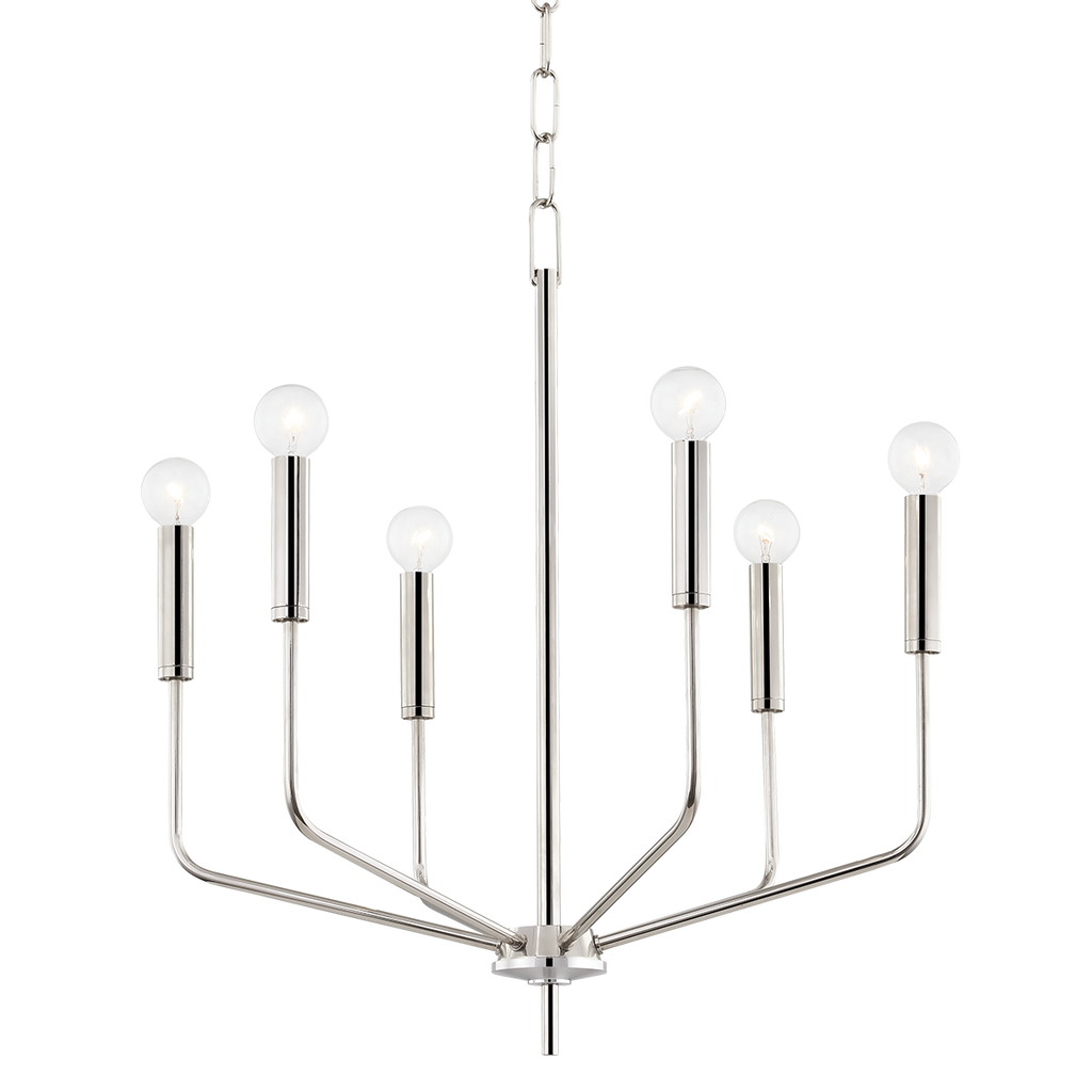 Bailey Chandelier | Mitzi Lighting - H516806-PN