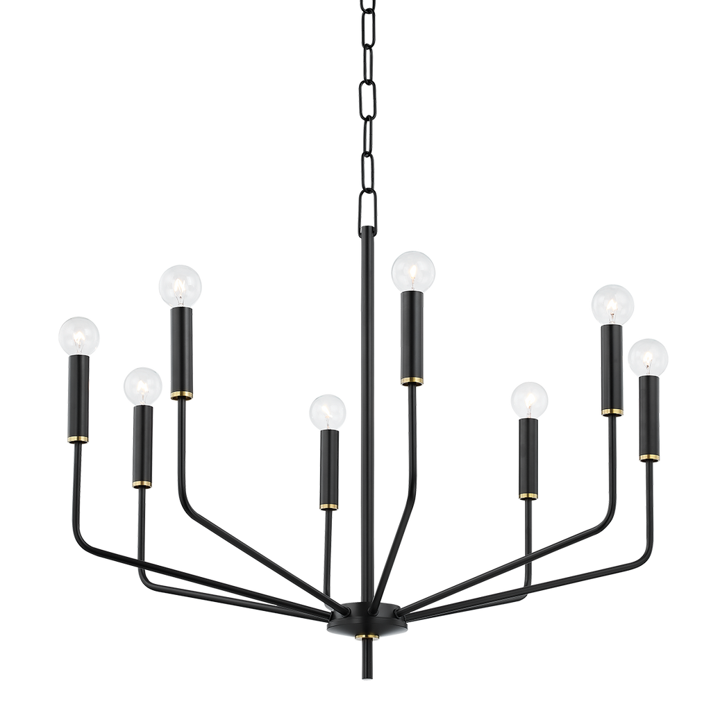 Bailey Chandelier | Mitzi Lighting - H516808-AGB