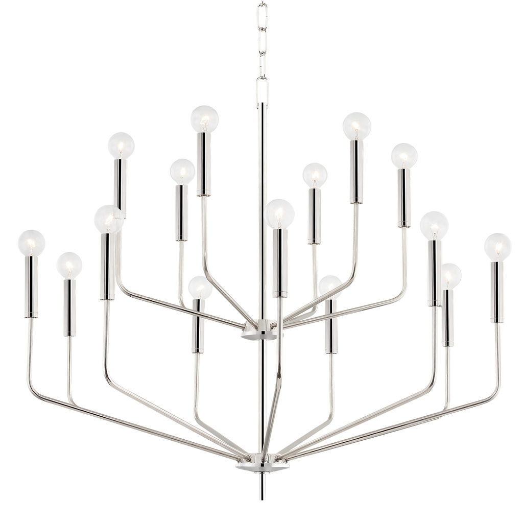 Bailey Chandelier | Mitzi Lighting - H516815-PN