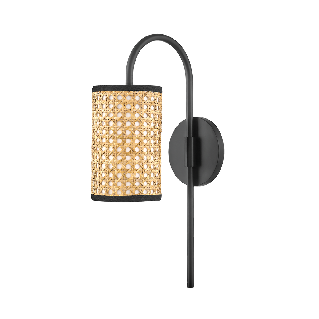 Dolores Wall Sconce | Mitzi Lighting - H520101-SBK