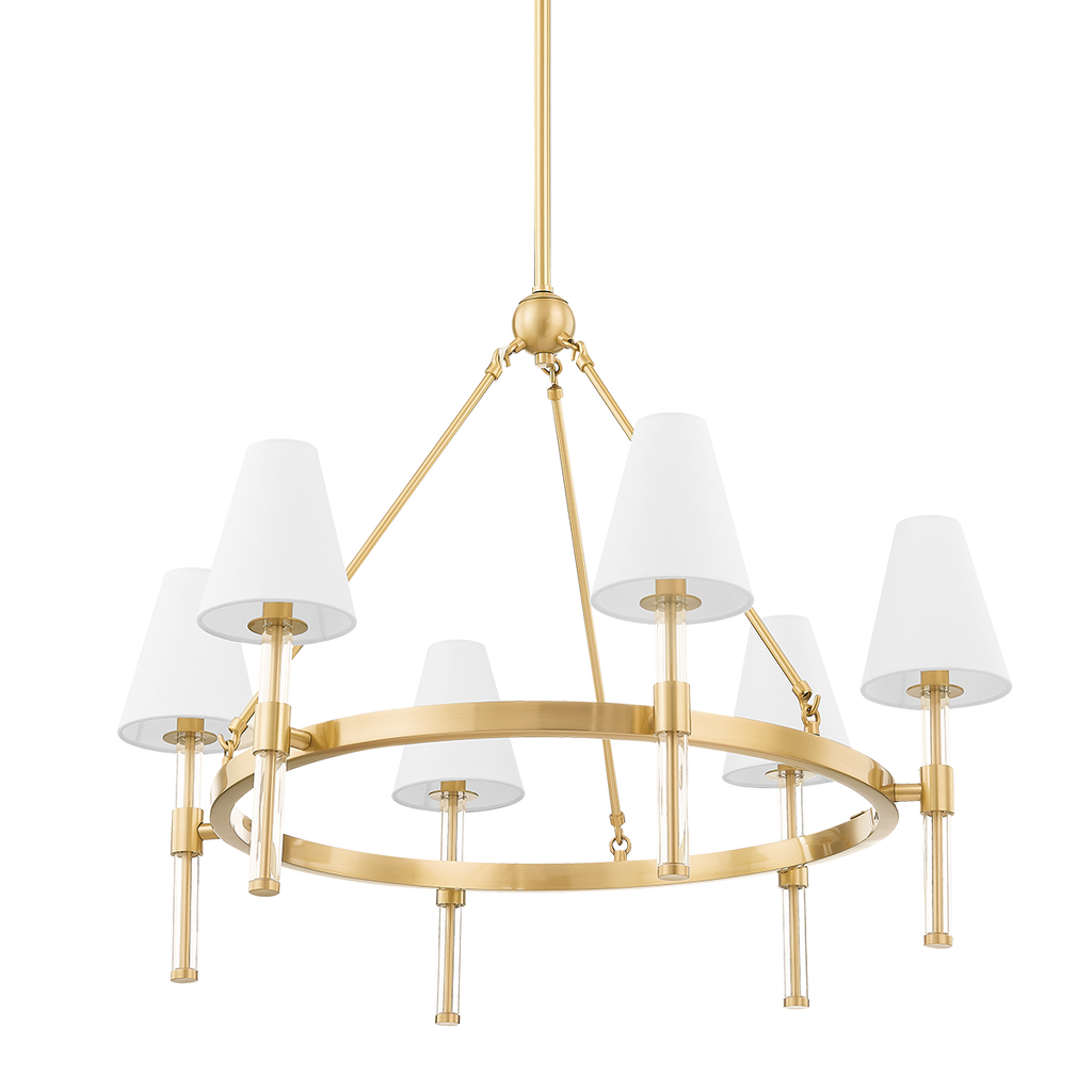 Janelle Chandelier | Mitzi Lighting - H630806-AGB