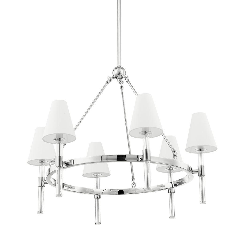 Janelle Chandelier | Mitzi Lighting - H630806-PN